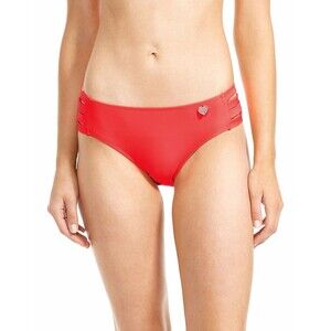 Body Glove Women's Nuevo Contempo Bikini Bottom sz S True  Red